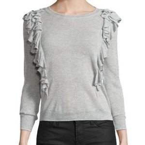 Rebecca Taylor double ruffle sweater